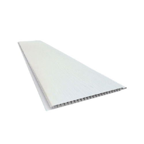 Lamina De Cielo Falso PVC Blanca Brillante Lisa De 5.90mts x 20cm x 6mm Glass | ElBaratillo